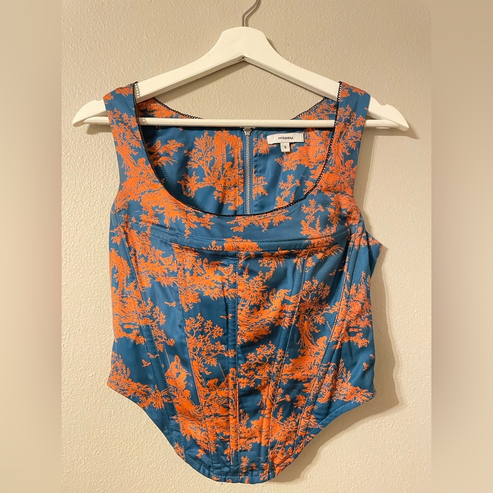 MIAOU | Blue Campbell Tank Top